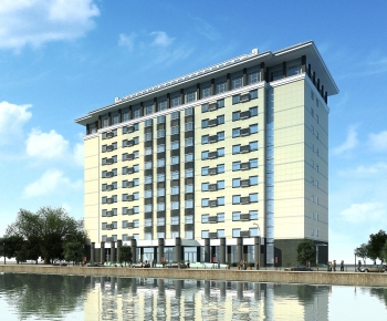 Modern Appearance Of Commercial Building-ID:264323004