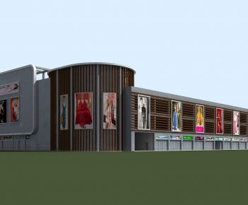 Modern Appearance Of Commercial Building-ID:770875938