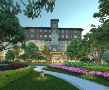 Modern Park Landscape-ID:264842032