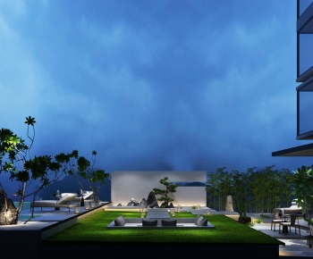 Modern Courtyard/landscape-ID:616714004