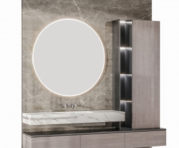 Modern Bathroom Cabinet-ID:350608111