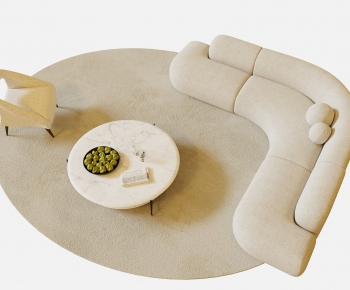 Modern Curved Sofa-ID:262212997