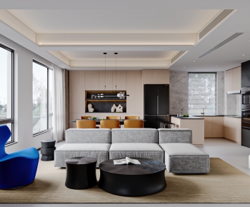 Modern A Living Room-ID:172875881