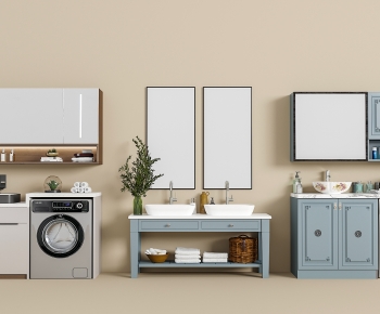 Modern Bathroom Cabinet-ID:921769174