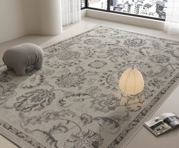 法式中古风地毯-ID:185894971