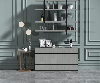 Modern Side Cabinet-ID:755547055