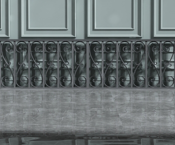 European Style Metal Screen Partition-ID:226268056