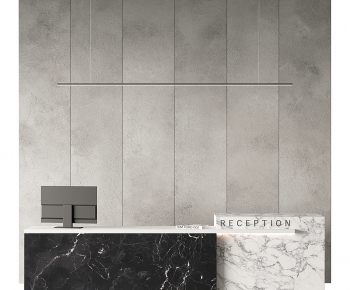 Modern Reception Desk-ID:625188115