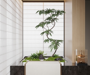 现代室内景观植物小品-2388377