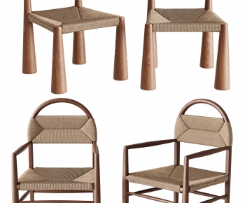 Wabi-sabi Style Dining Chair-ID:566298969