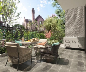 Modern Courtyard/landscape-ID:138742921