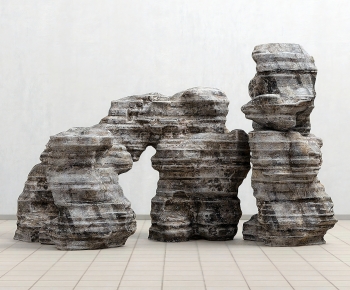 Modern Rockery Waterscape-ID:347918031