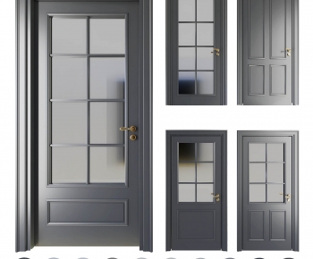 Simple European Style Single Door-ID:172220958