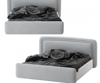 Modern Double Bed-ID:546292075