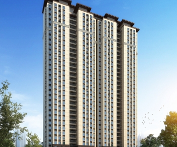 Modern Residential Building-ID:303987985