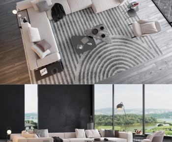 Modern Sofa Combination-ID:745628125