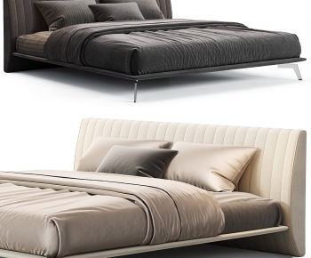 Modern Double Bed-ID:301451924