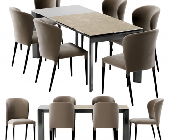 Modern Dining Table And Chairs-ID:994899339