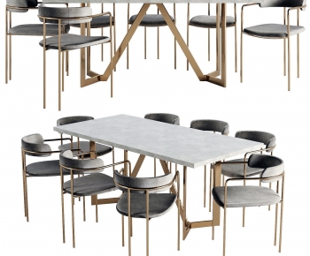 Modern Dining Table And Chairs-ID:467484957