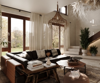 Modern A Living Room-ID:895277986