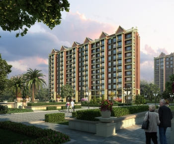 Modern Residential Building-ID:774611957