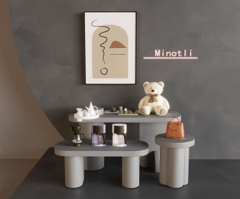 Minotli现代意式礼品展示台组合-ID:578252081