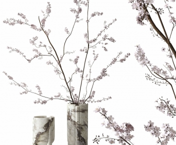 现代大理石花瓶插花组合-ID:109689288