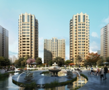 Modern Residential Building-ID:154155023