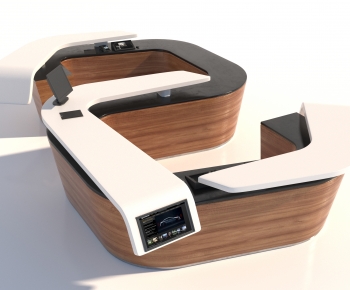 Modern Reception Desk-ID:449769971