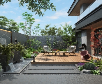 现代庭院景观-ID:319519068