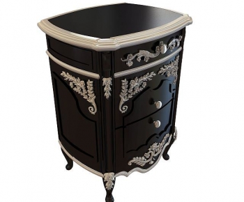 European Style Bedside Cupboard-ID:810724025