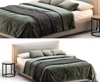 Modern Double Bed-ID:471725945