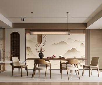 新中式宋式风餐厅-ID:420438058