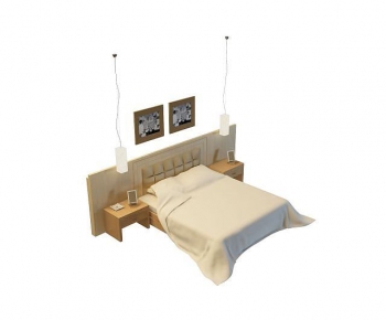 Modern Double Bed-ID:228449118