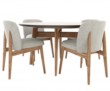 Modern Dining Table And Chairs-ID:996187937