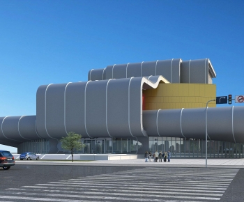 Modern Architecture Of Artistic Style-ID:146147011