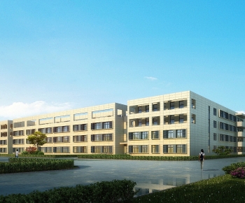 Modern School Building-ID:415229861