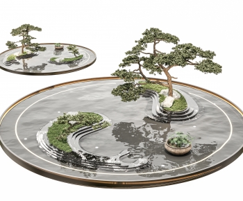 New Chinese Style Rockery Waterscape-ID:358481881