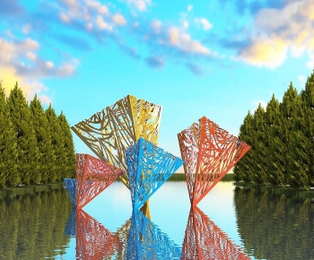 Modern Sculpture Sketch-ID:157210845