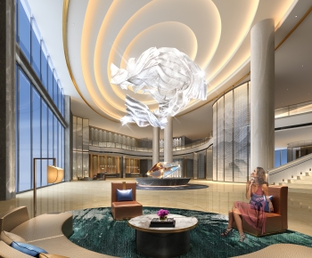 Modern Lobby Hall-ID:576811089