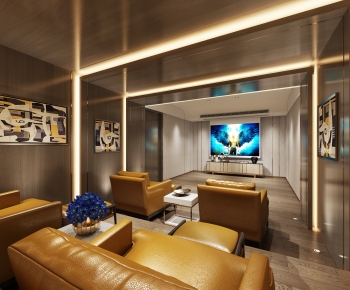 Modern Audiovisual Room-ID:699765929