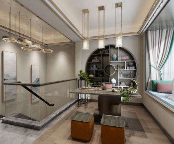 New Chinese Style Tea House-ID:754501104