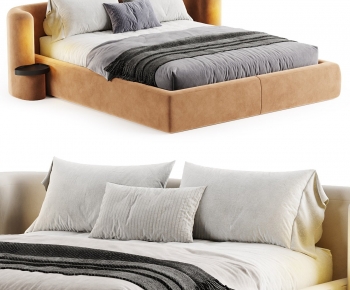 Modern Double Bed-ID:166964057