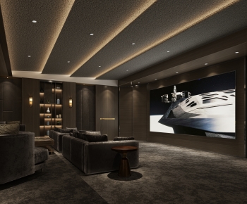 Modern Audiovisual Room-ID:565849078