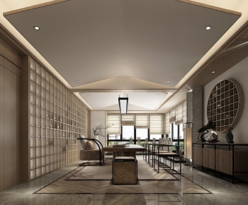 New Chinese Style Tea House-ID:964560039