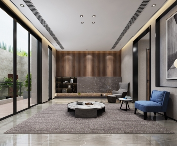 Modern A Living Room-ID:901557921