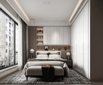 Modern Bedroom-ID:542924883