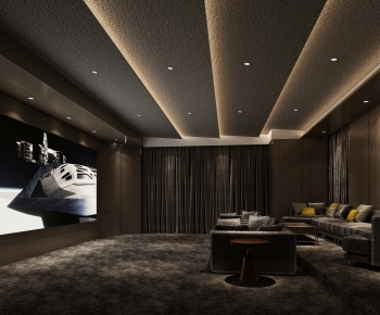 Modern Audiovisual Room-ID:617331981