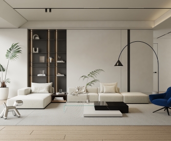 Modern A Living Room-ID:159183031