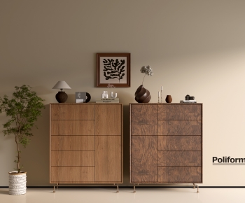 Poliform现代实木斗柜组合-ID:746104008